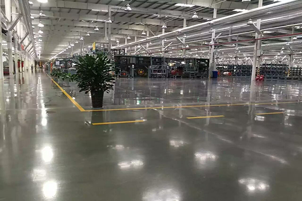 轮胎车间固化地坪