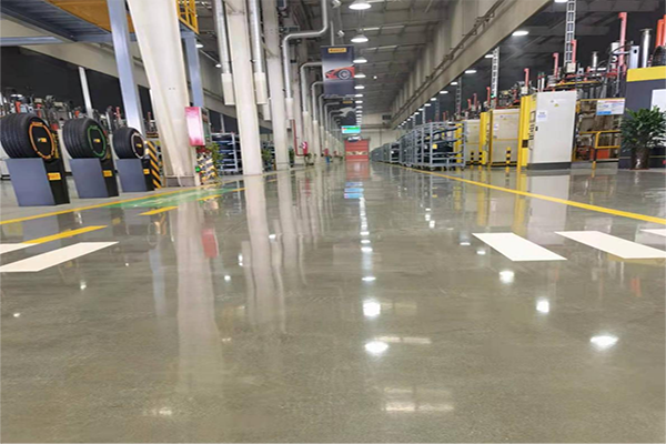 轮胎车间固化地坪